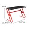 Flash Furniture Red Gaming Desk and Chair Set BLN-X20RSG1030-RD-GG - alternate 10